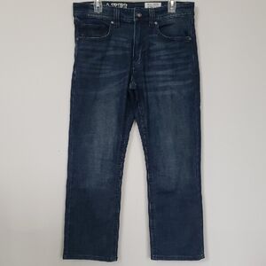 TK AXEL Denim Men's 32x30 Dark Blue Slim Boot Jeans